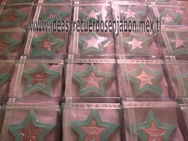 JABÓN EN FORMA DE ESTRELLA
